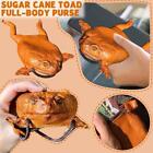 Sugar Cane Toad Full Body Purses Animal Coin Purse Toad Storage BGS
