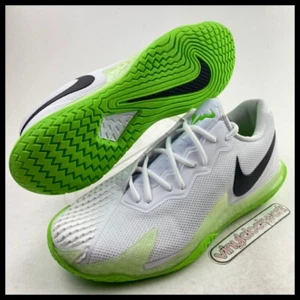 Nike Court Zoom Vapor Cage 4 Rafa Tennis Shoes Mens Size 12 DD1579-105 White - Picture 1 of 12