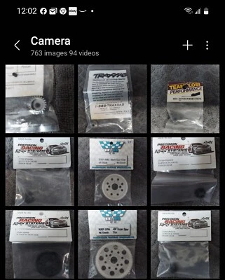 Lote de engranajes piñón y espolón de precisión Robinson Racing Products RRP Foto 1 de 4