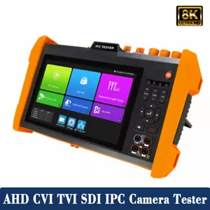 Probador de CCTV K15 Soporte Prueba de red de fibra óptica IPC 7" Probador de monitor HDMI - Imagen 1 de 12
