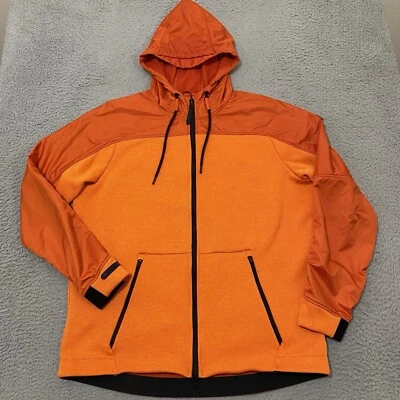 Chaqueta Under Armour Para Hombre XL Naranja The Swacket Cremallera Completa Con Capucha Ropa Activa Foto 1 de 4