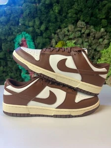 Size 9.5W / 8M Nike Dunk Low Cacao Wow Brown Mocha Coconut Milk New - Picture 1 of 10