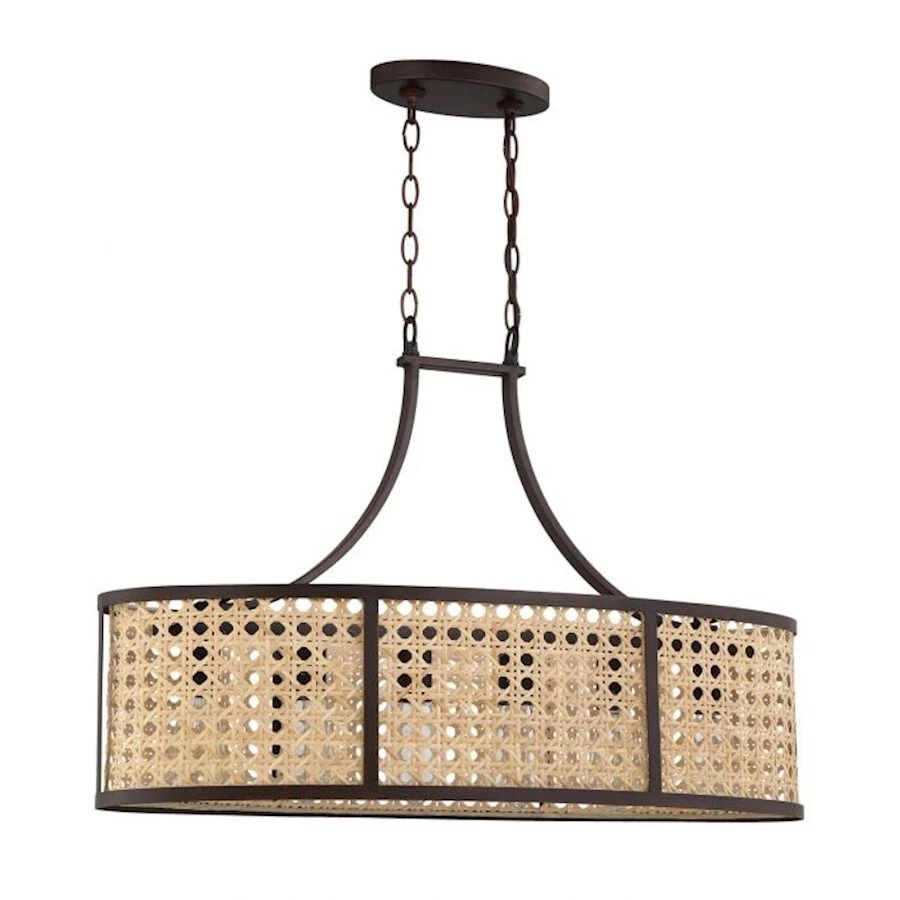 Craftmade Malaya 6 Light Island, Aged Bronze Brushed - 54576-ABZ - Image 1 of 1