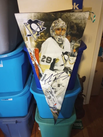 Wincraft MARC-ANDRE FLEURY Pittsburgh Penguins Large Pennant Cover