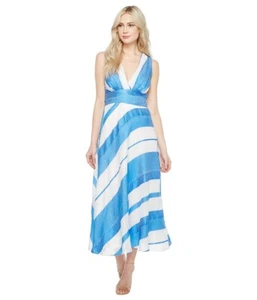 Eva By Eva Franco Venice Mykonos Stripe Dress L79203 Women’s Size 8 - Picture 1 of 3