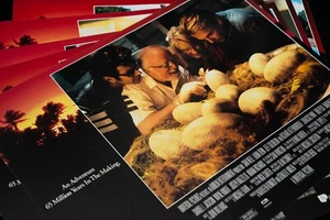 JURASSIC PARK ORIGINAL 11X14 LOBBY CARD SET OF 8 1993 STEVEN SPIELBERG SAM NEILL - Bild 1 von 9