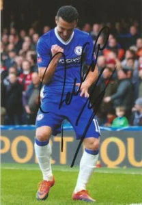 CHELSEA, BARCELONA & SPANIEN: PEDRO SIGNED 6x4 ACTION PHOTO + COA - Bild 1 von 1
