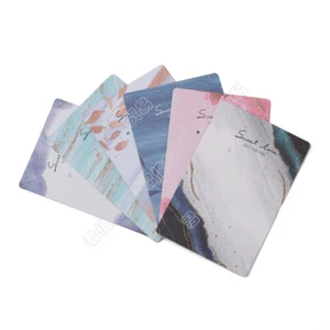 100pcs Bracelet Earring Display Paper Cards Holder Jewelry Packing 9.1x6mm - Picture 1 of 13
