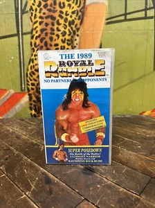 VINTAGE WWF ROYAL RUMBLE 1989 VHS TAPE WWE AWA NWA WCW NWO RETRO LEGENDS RARE!! - Picture 1 of 17