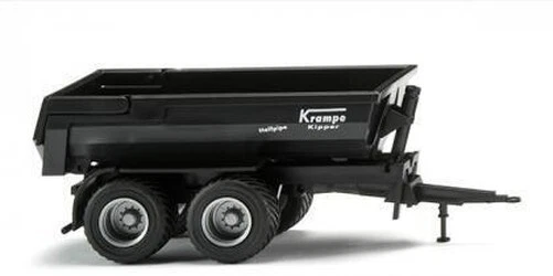 Wiking 038819 - 1/87 Krampe Halfpipe Dump Truck - Black - New - Image 1 of 1