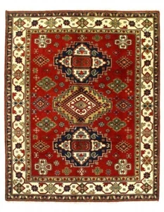 Fine Hand Knotted Kazak design 8'1'' X 9'11'' - Picture 1 of 3