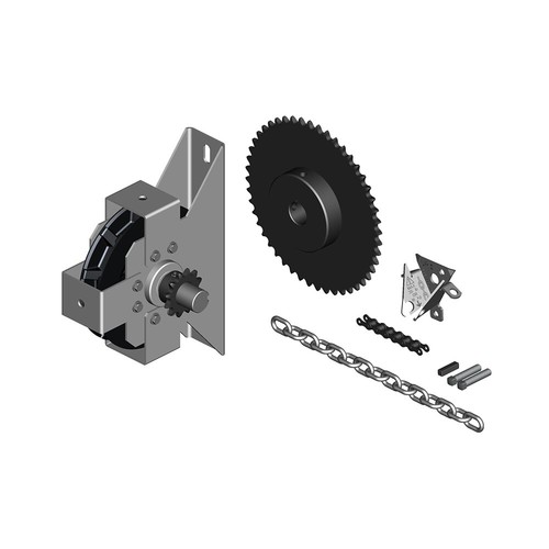 Garage Door Chain Hoist Model 200R 31 Reduction Wall Mount (1 Inch