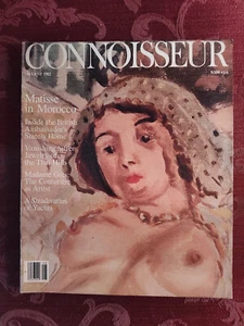 CONNOISSEUR Magazine August 1982 Henri Matisse Morocco Madame Grès - Imagen 1 de 1