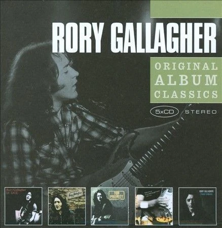 Original Album Classics by Rory Gallagher (CD, Oct-2008, 5 Discs, Sony BMG)
