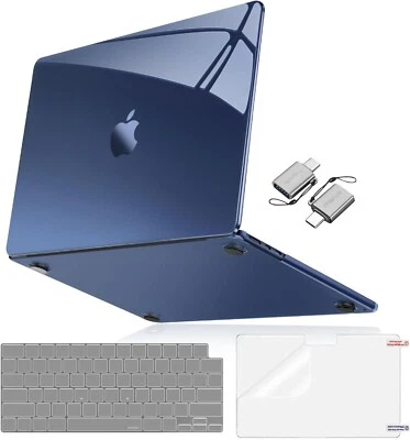 Funda para MacBook Air 13 13,6 pulgadas M4 A3240 M3 A3113 M2 A2681 2025-2022 Cubierta Foto 1 de 4