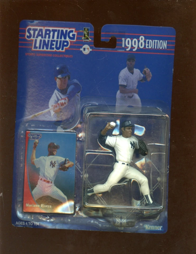 1998 Mattel Starting Lineup Figure Mariano Rivera New York Yankees Carded - Image 1 of 1