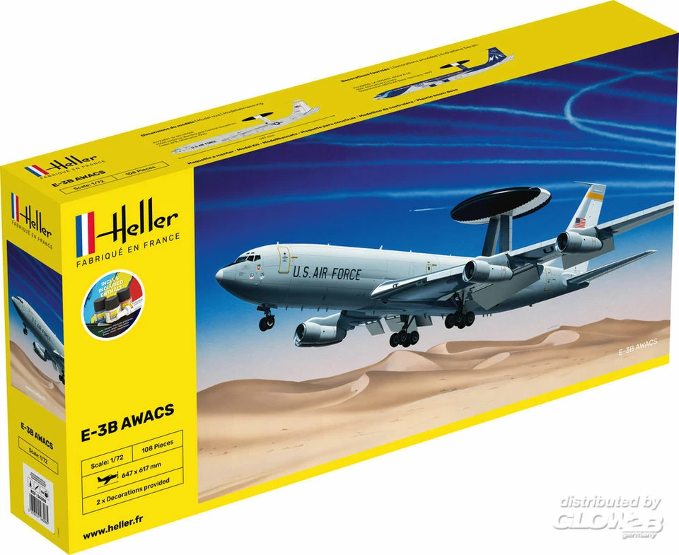Heller: STARTER KIT E-3B Awacs in 1:72 [1000563080] Foto 1 de 1