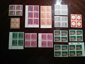 14 Germany Mint Never Hinged Blocks from 1960s - Picture 1 of 6
