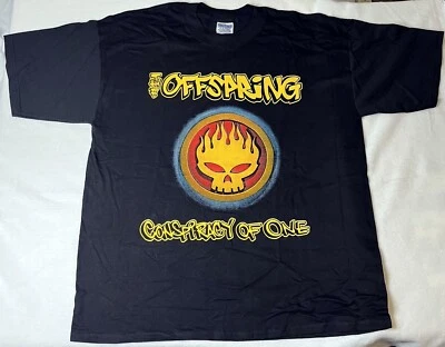 Vintage OFFSPRING Conspiracy Of One Cypress Hill MXPX 2000 Tour T - Shirt XL - Image 1 of 2