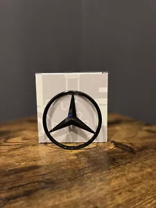 Mercedes W 117 CLA stella nero bagagliaio coperchio posteriore lucido *NUOVO* - Foto 1 di 1
