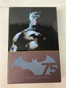 Batman **Case Only** 75th Years of DC Comics Anniversary Hardcover **No Books** - Picture 1 of 10