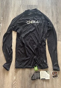 NEW ONEILL FOIL WAKE SUP BODYBOARD SURF RASH GUARD LONG SLEEVE MEDIUM STICKER - Picture 1 of 4