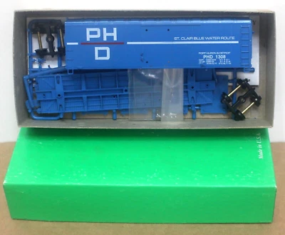 English's Bowser 3-1046 HO 40' SD Box Car Kit PH&D 1308 NIB - Image 1 of 2