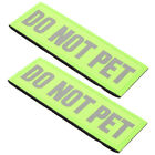 " Dog Patch - Do Not Pet - Large Dogs - Set of 2"