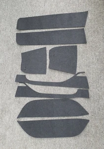 Anti-Scratch Door Cover Felt Fabric 10Pcs Black Ems for Hyundai Staria 2021~2025 - Bild 1 von 13