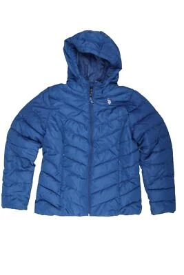EE. UU. POLO ASSN. 290256 Mujer Empacable Puffer Porto Azul Talla MD Foto 1 de 2