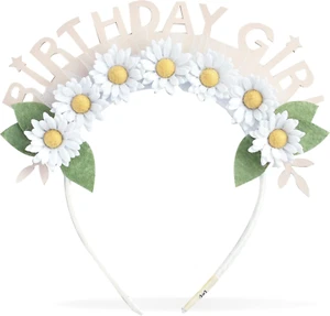 California Tot Animal Headbands with Glitter Ears & Felt Flowers for Toddlers... - Picture 1 of 17