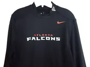 NFL Atlanta Falcons OnField Ropa Negra Nike Dri Fit Mangas Largas Talla L - Imagen 1 de 7