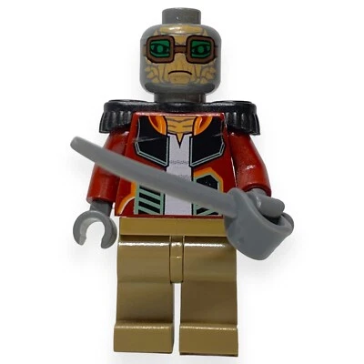 Minifiguras Lego Star Wars - Hondo Ohnaka 7753 0246 - Espada - Incompleta - Imagem 1 de 4