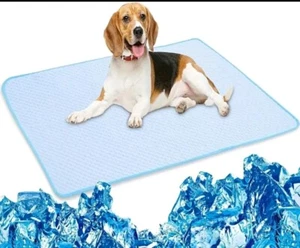 Blue DOG PET COOLING MAT SLEEPING PAD XL EXTRA LARGE 40 " X 28 " - Picture 1 of 6