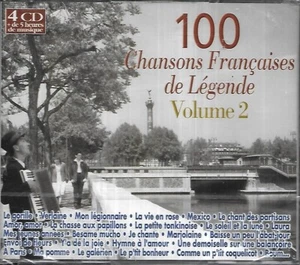 COFFRET 4 CD 100T BRASSENS/SABLON/MARIE BIZET/DELYLE/PIAF/ANDREX/RENAUD NEUF - Foto 1 di 2