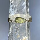 Moldavite ring (rough) US size 7 healing crystal