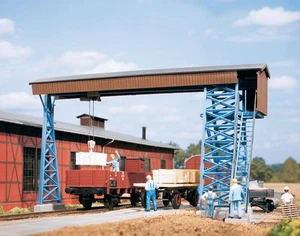 Grúa de sobrecarga Auhagen 11401 - escala H0 - kit - nueva en embalaje original - Imagen 1 de 3