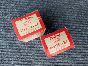 SCHWINN 24 x 1-3/4 NEW OLD STOCK FAHRRADSCHLÄUCHE * EIN PAAR - Bild 1 von 5