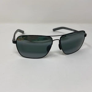 MAUI JIM TRENES DE CARGA MJ-326-02 NEGRO CON LENTE ESPEJO POLARIZADO GRIS -P79 - Imagen 1 de 15