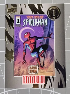 2023-24 Upper Deck Marvel Annual Number One Spot Spine Tingling Spiderman N1S-21 - Picture 1 of 3