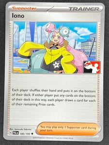Pokémon Iono Prize Pack Series 185/193 Paldea Evolved NM - Picture 1 of 2