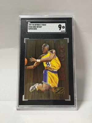 1997-98 Skybox Z-Force Kobe Bryant #3SB Super Boss SGC 9 Los Angeles Lakers - Image 1 of 2