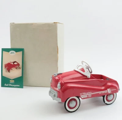 Hallmark Kiddie Car Classics 1955 Murray Red Champion edição limitada carro na caixa - Imagem 1 de 4
