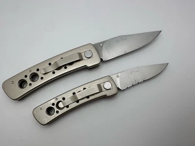 Lote CRKT Reddog 6602 borda reta e Patton 6611 combo borda boa forma - Imagem 1 de 4