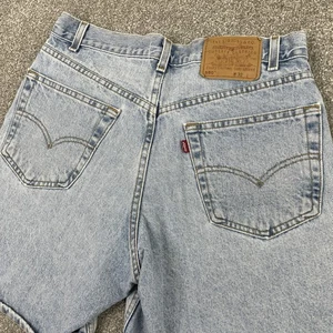 VINTAGE Levis 550 Jeans Shorts Herren 32 (Passform 31) Relaxed Jorts 7" Schrittlänge Y2K 1999 - Bild 1 von 11