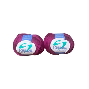 2 hilos de seda Schulana Fashion 50 g rosa - Imagen 1 de 4
