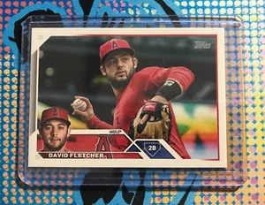 2023 Topps Series 2 David Fletcher Golden Mirror SSP Image Variation #636 Angels - Picture 1 of 2