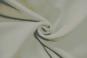 LIGHT GREY WOOL & CASHMERE MELTON LUXURY TAILORING MADE IN ITALY FOR DOIR A1 - Picture 1 of 12