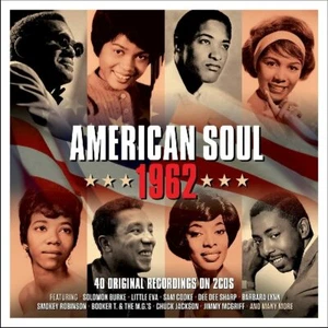 American Soul 1962 2-CD NEW SEALED Contours/Little Eva/Orlons/Sam Cooke/Drifters - Picture 1 of 3