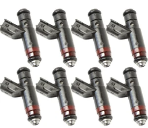 OEM Siemens Fuel Injectors 3W43-AA (8) Set For 2003-2006 Ford Lincoln LS 3.9L V8 - Picture 1 of 9